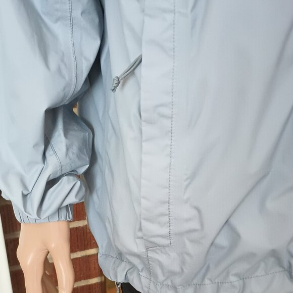 North Face Hooded Windbreaker SP Blue Gray Waterproof Outdoor Jacket - Picture 8 of 12